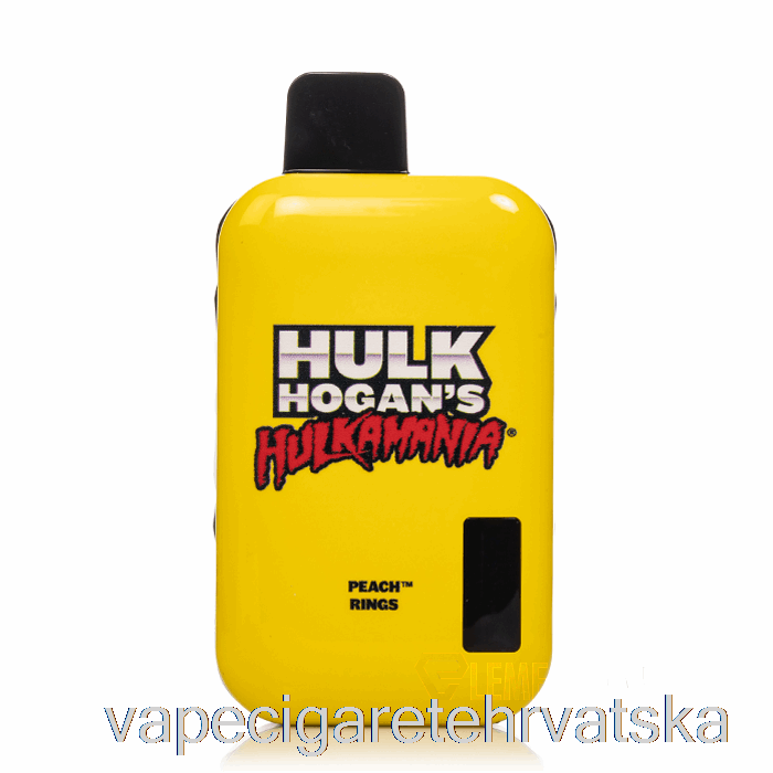 Vape Hrvatska Hulk Hogan Hulkamania 8000 Disposable Peach Rings